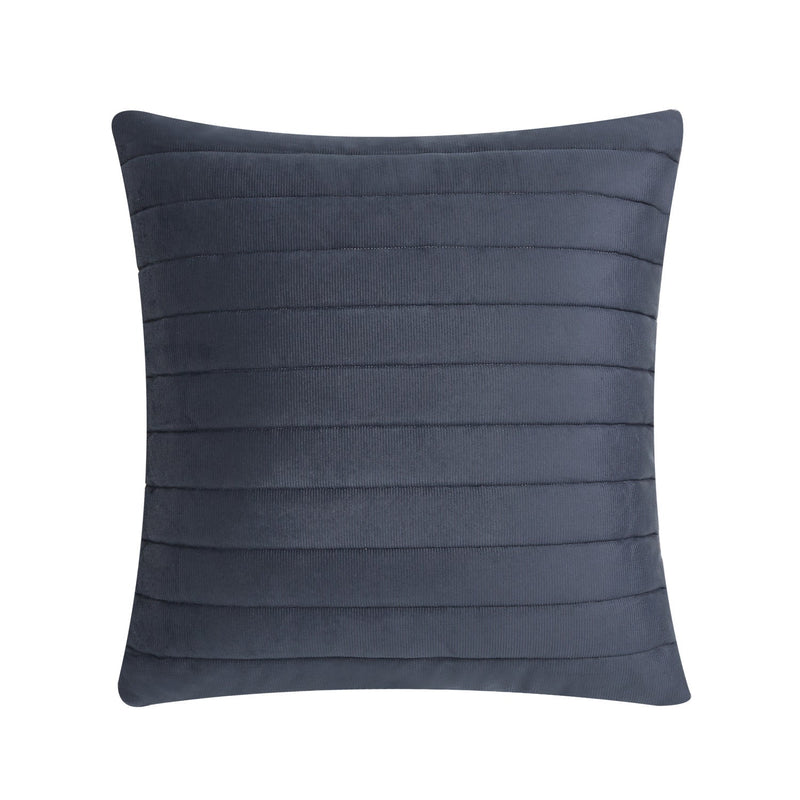 Valencia 20" Square Quilted Decorative Throw Pillow