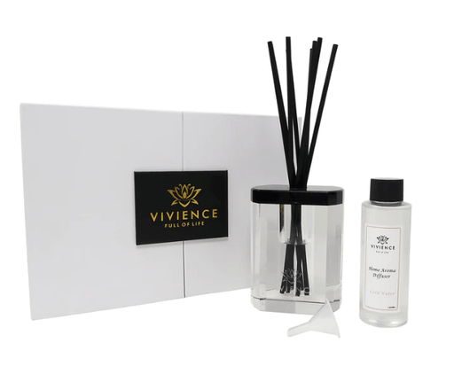Vivience Fol Inc. Crystal Reed Diffuser, "Zen Tea" Scent