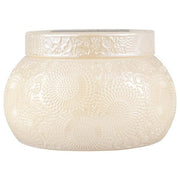 Voluspa Bowls Santal Vanille Embossed Chawan Bowl Glass Candle