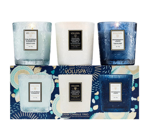 Voluspa Candles Coastal Getaway Demi Trio