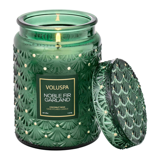 Voluspa Candles Noble Fir Garland 18 oz. Large Jar