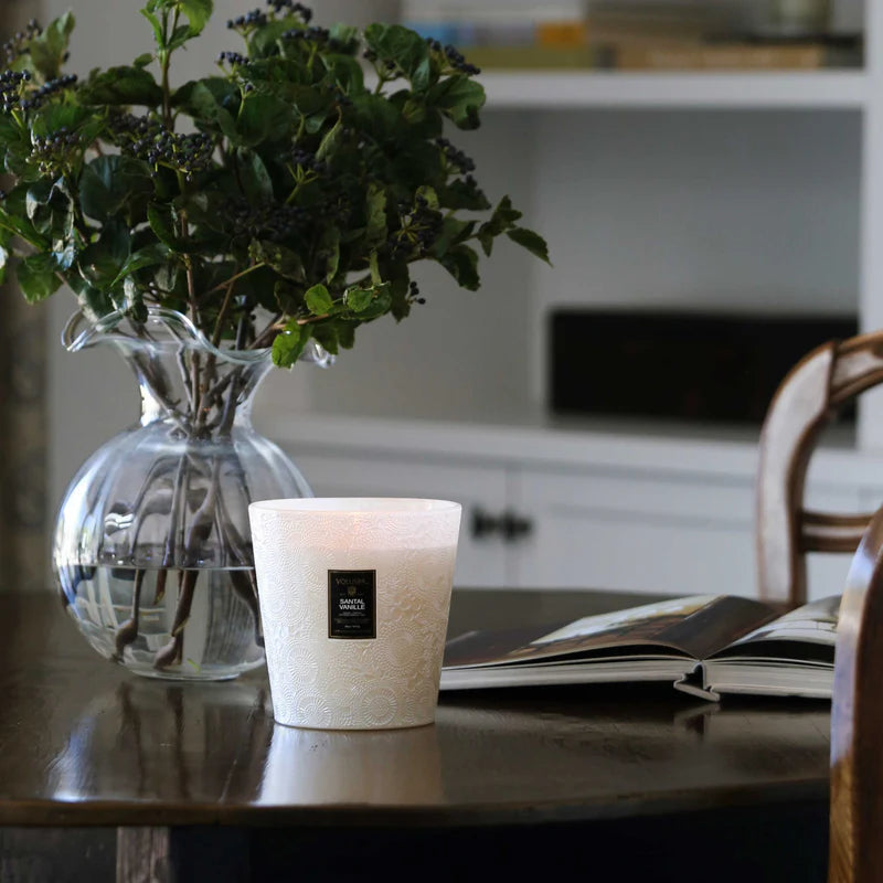 Voluspa Candles Santal Vanille 3 Wick Hearth Candle