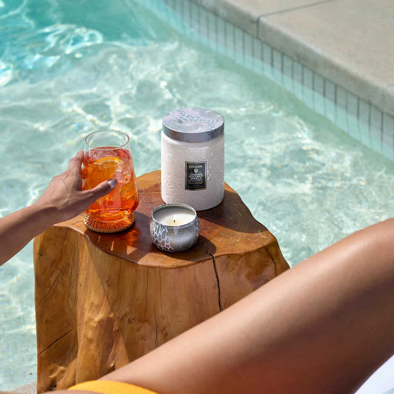 Voluspa Candles Tahitian Coconut Vanilla Mini Tin Candle