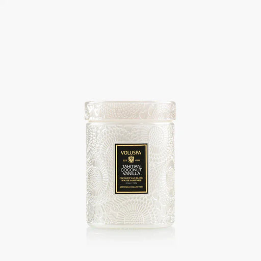Voluspa Candles Tahitian Coconut Vanilla Small Jar Candle