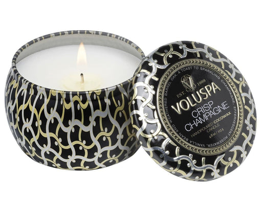 Voluspa Candles Voluspa Crisp Champagne Mini Tin Candle