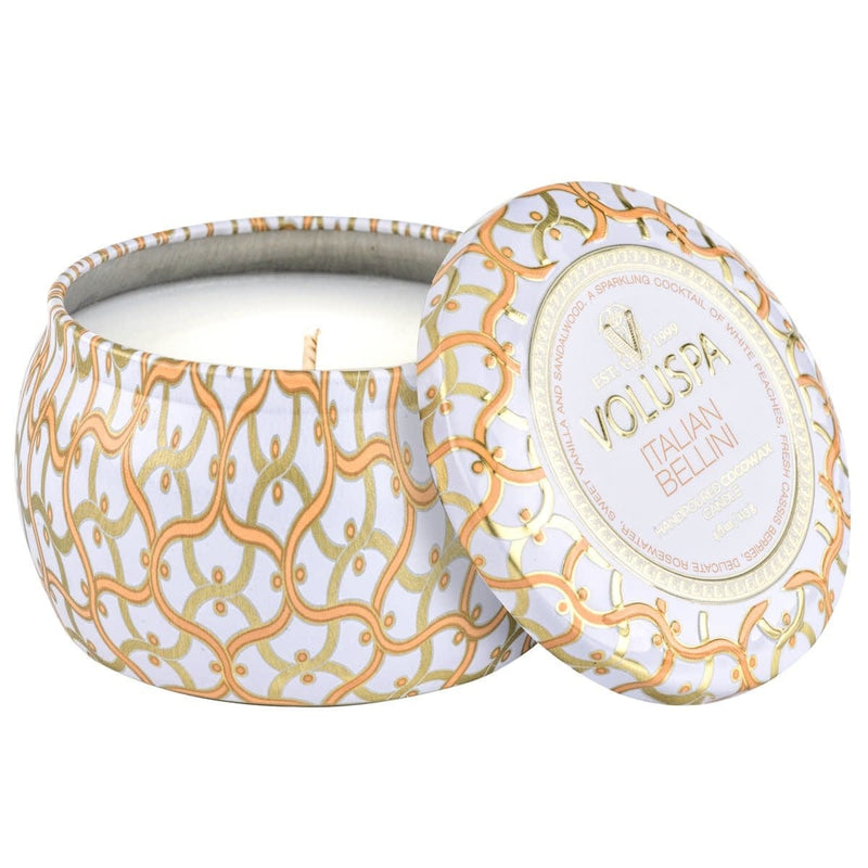 Voluspa ITALIAN BELLINI MINI TIN CANDLE