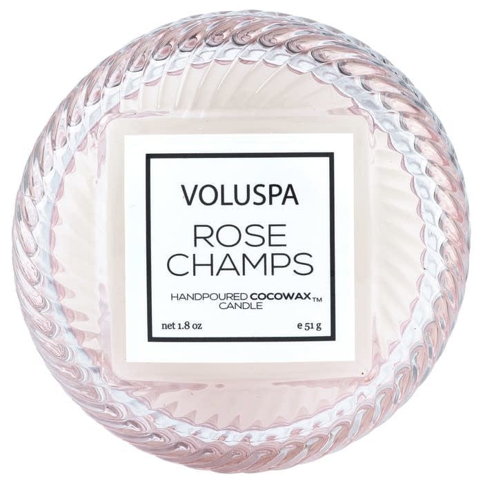 Voluspa Rose Champs Macaron Candle