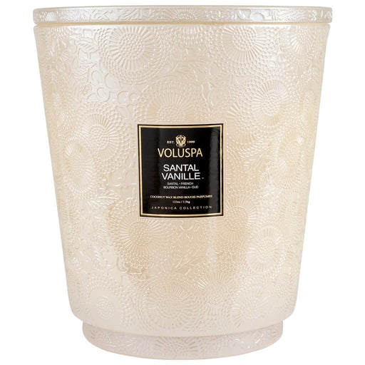 Voluspa SANTAL VANILLE 5 WICK HEARTH CANDLE