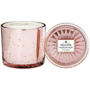 Voluspa Sparkling Rose Grande Maison Candle with Lid