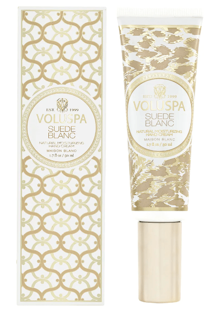 Voluspa Suede Blanc Hand Cream