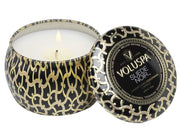 Voluspa SUEDE NOIR MINI TIN CANDLE