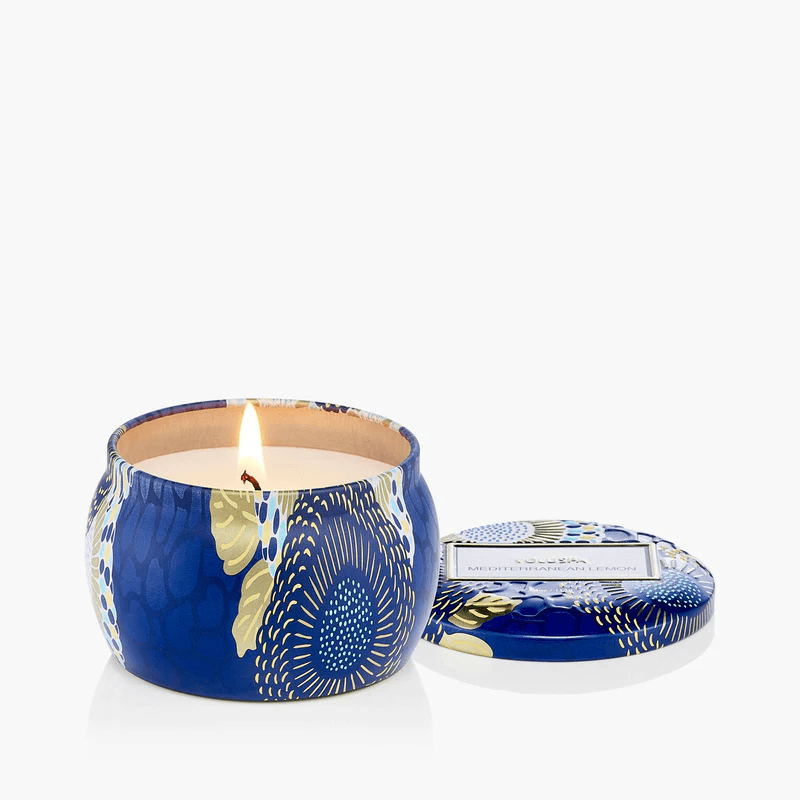Voluspa Unclassified Mediterranean Lemon Mini Tin Candle