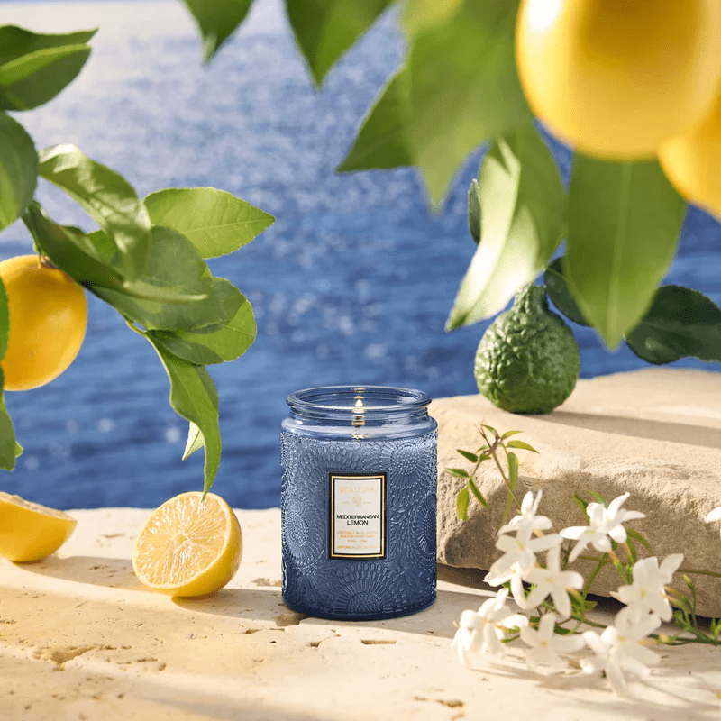 Voluspa Unclassified Mediterranean Lemon Small Jar Candle