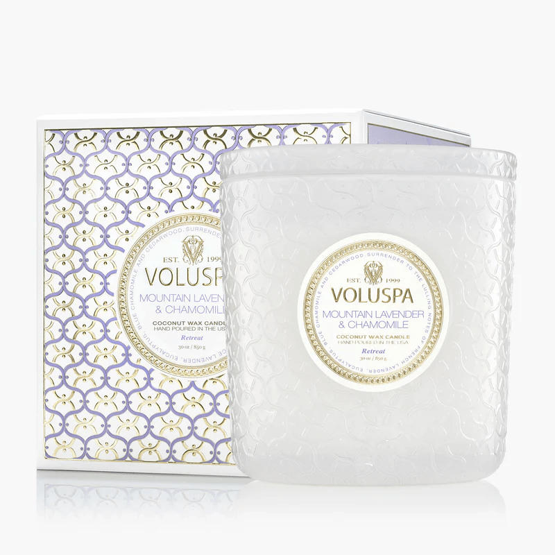 Voluspa Unclassified Mountain Lavender & Chamomile Luxe Candle