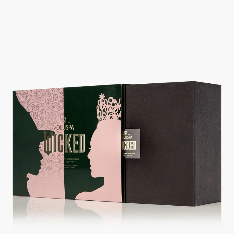 Voluspa Unclassified Pink Goes Good with Green Candle Gift Set