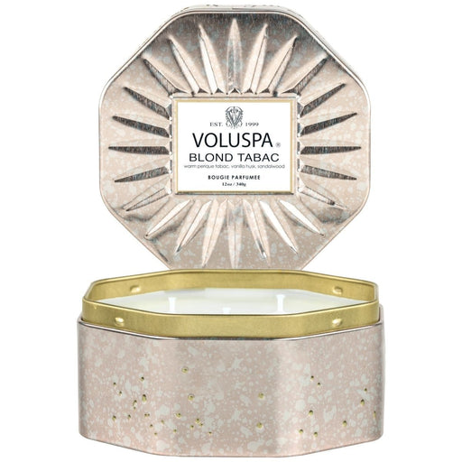 Voluspa Voluspa Blond Tabac Octagon Tin