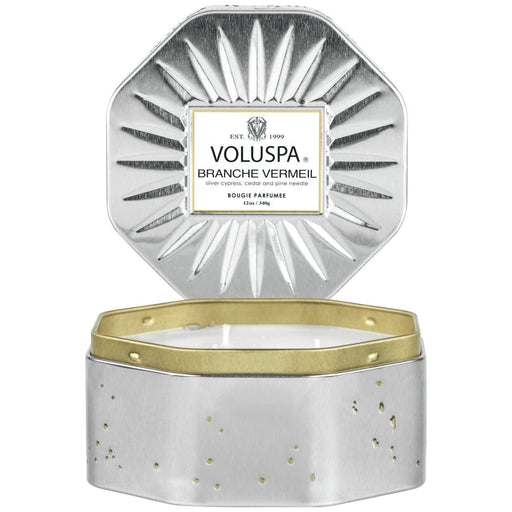 Voluspa Voluspa Branche Vermeil Octagon Tin