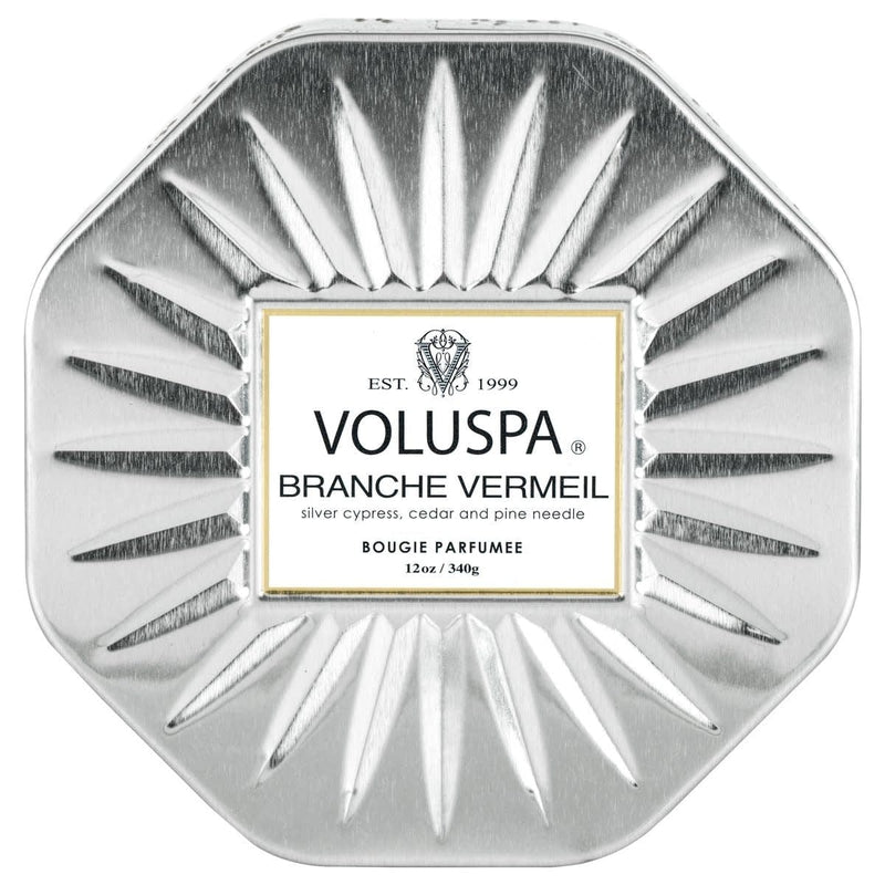 Voluspa Voluspa Branche Vermeil Octagon Tin