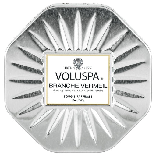 Voluspa Voluspa Branche Vermeil Octagon Tin