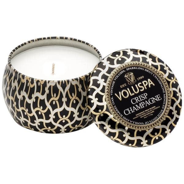 Voluspa Voluspa Crisp Champagne Petite Decorative Candles