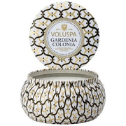 Voluspa Voluspa Gardenia Colonia 2 wick Maison Metallo Candle