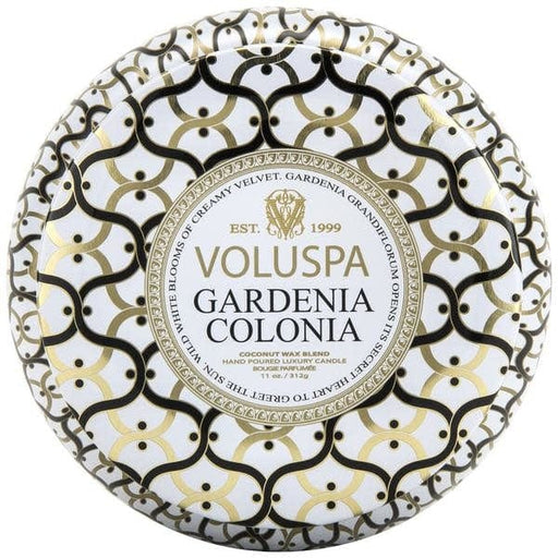 Voluspa Voluspa Gardenia Colonia 2 wick Maison Metallo Candle