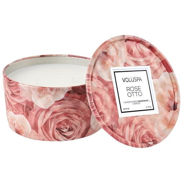 Voluspa Voluspa Rose Otto 6 oz mini tin candle