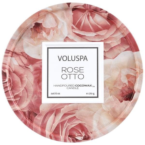 Voluspa Voluspa Rose Otto 6 oz mini tin candle