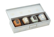 Voluspa WINTER WHITE 4 PEDESTAL CANDLE GIFT SET ASSORTED GIFT SET