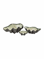 Weston Table Bowls & Basins Mint and Charcoal Sea Clam Bowl