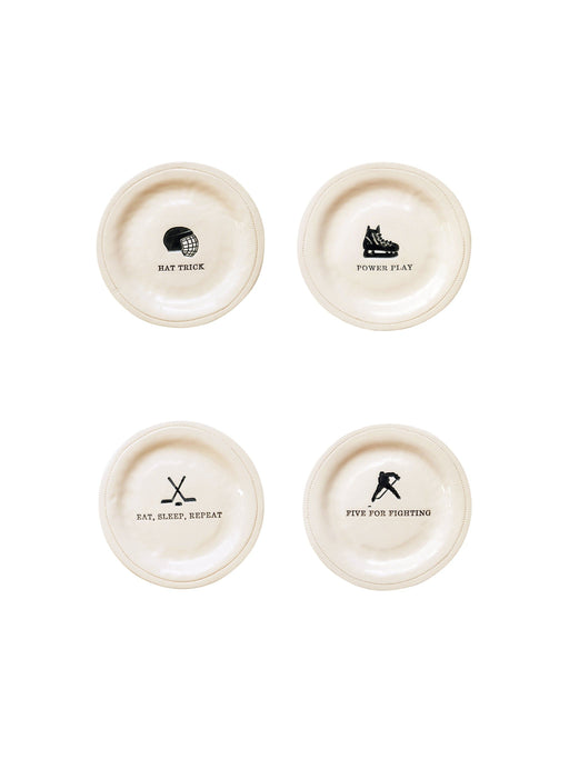 Weston Table Canape Plates Hockey Canapé Plates