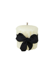 Weston Table Candles Beeswax Drip Pillar Candle 3.5 Inch Diameter