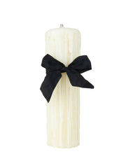 Weston Table Candles Beeswax Drip Pillar Candle 4.5 Inch Diameter