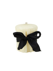 Weston Table Candles Beeswax Drip Pillar Candle 4.5 Inch Diameter