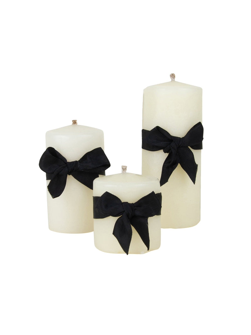 Weston Table Candles Beeswax Smooth Pillar Candle 3 Inch Diameter