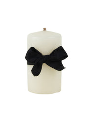 Weston Table Candles Beeswax Smooth Pillar Candle 3 Inch Diameter