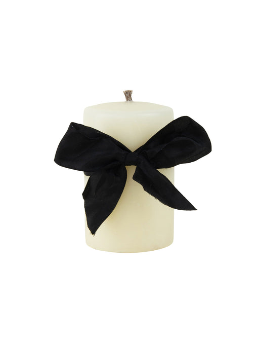Weston Table Candles Beeswax Smooth Pillar Candle 4 Inch Diameter