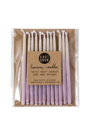 Weston Table Candles Knot & Bow Assorted Beeswax Party Candles