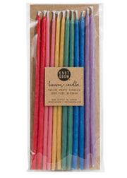 Weston Table Candles Knot & Bow Assorted Beeswax Party Candles