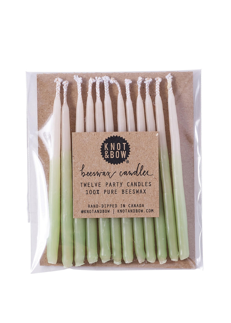 Weston Table Candles Knot & Bow Assorted Beeswax Party Candles