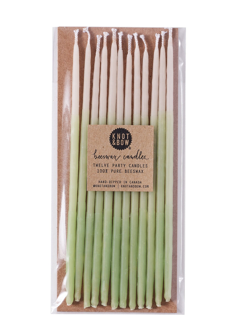 Weston Table Candles Knot & Bow Assorted Beeswax Party Candles