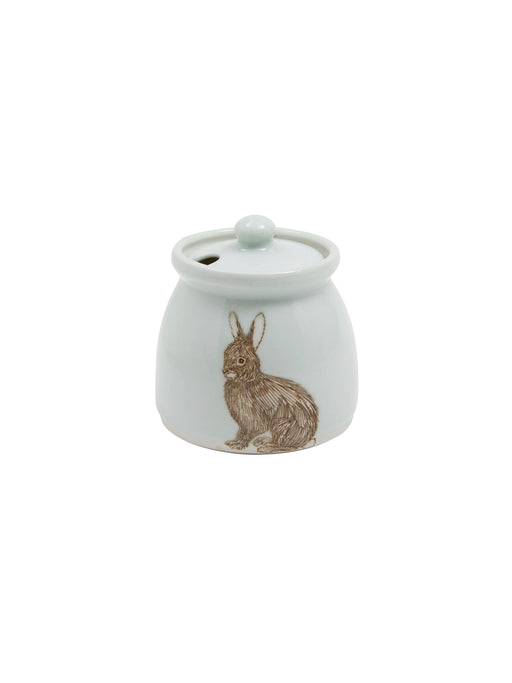 Weston Table Condiment & Butter Dishes Rabbit Ceramic Honey Pot