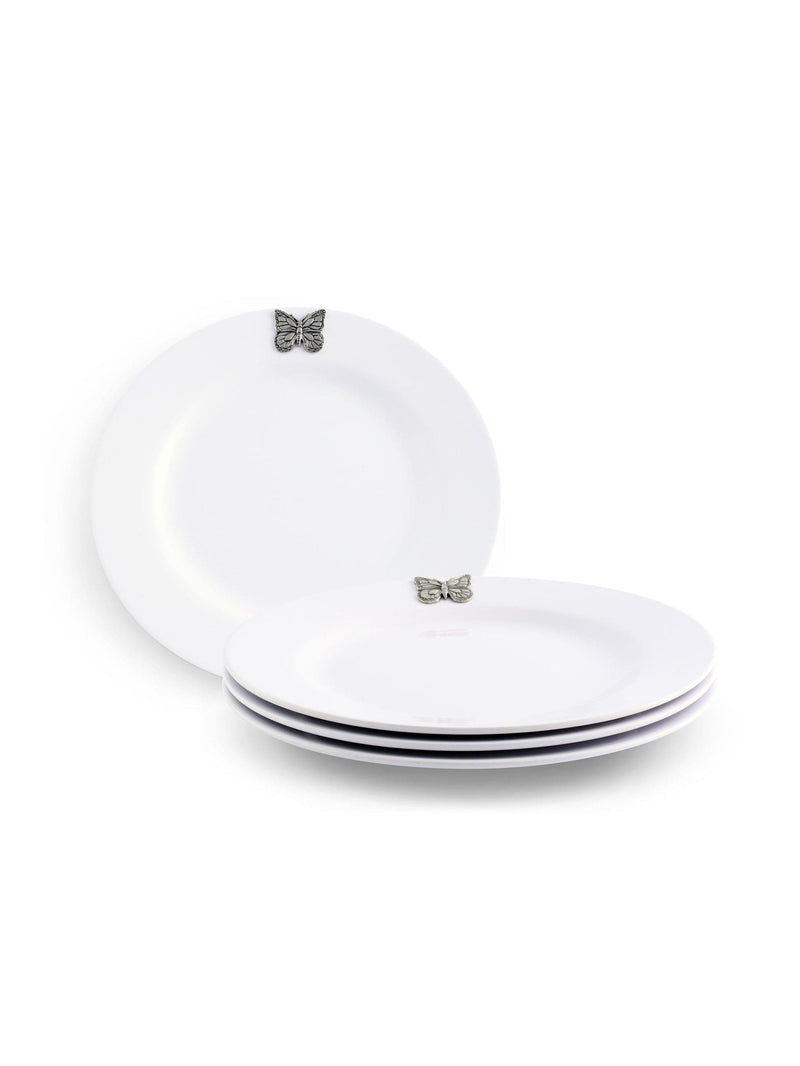 Weston Table Dinnerware Butterfly Melamine Lunch Plates