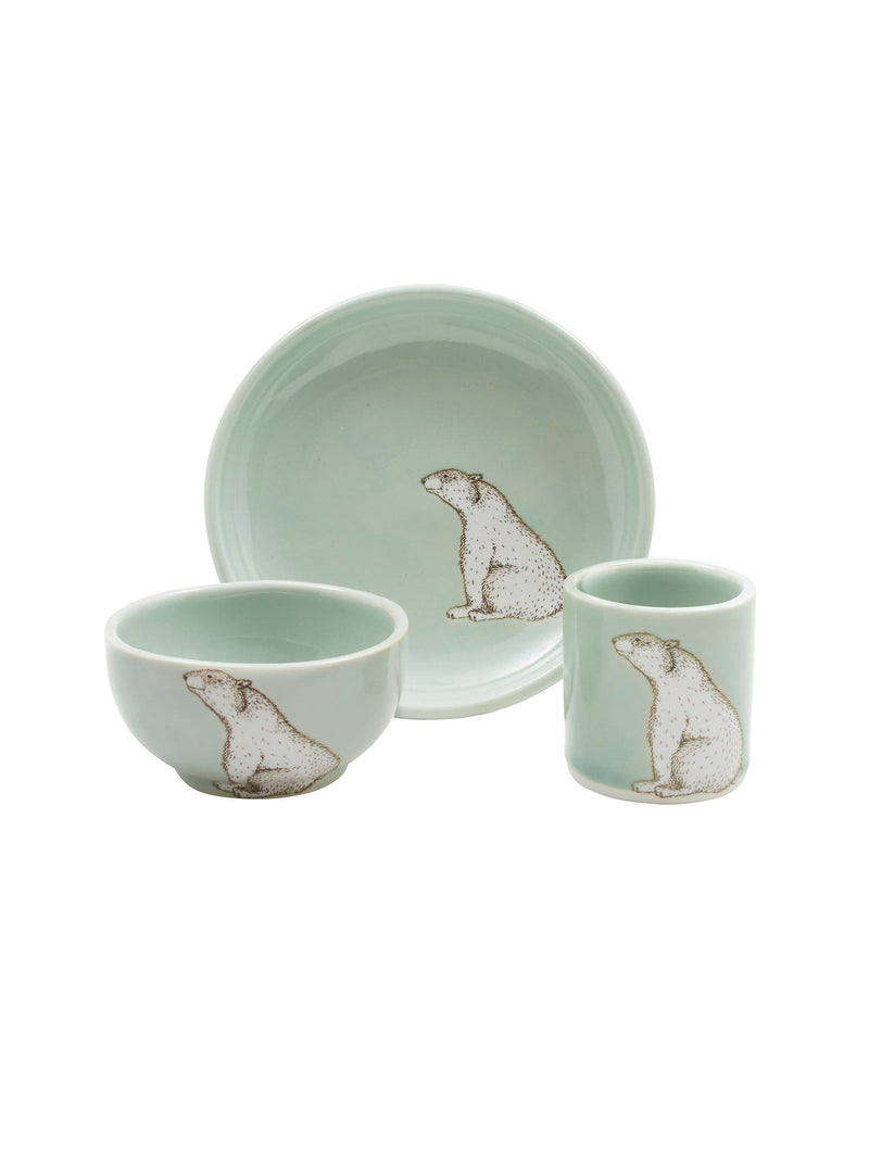 Weston Table Dinnerware Polar Bear Ceramic Dish Set