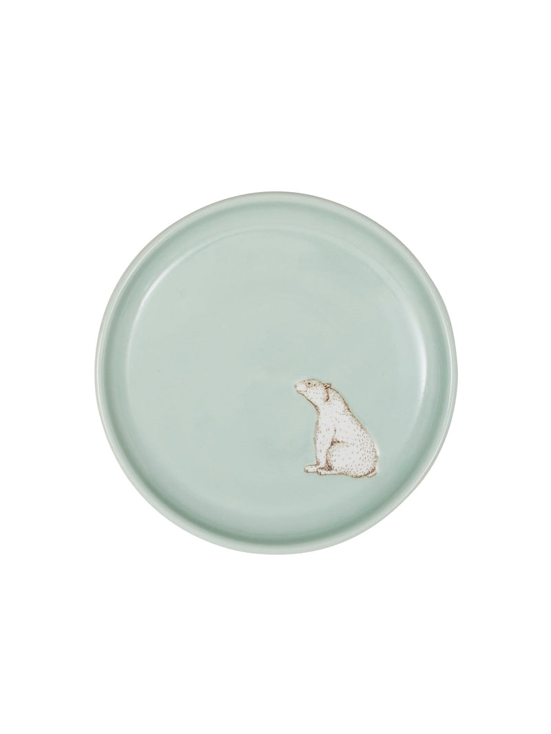 Weston Table Dinnerware Polar Bear Ceramic Plate