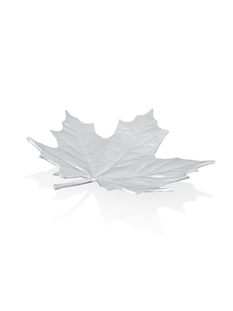 Weston Table Table Service Pewter Maple Leaf Dish