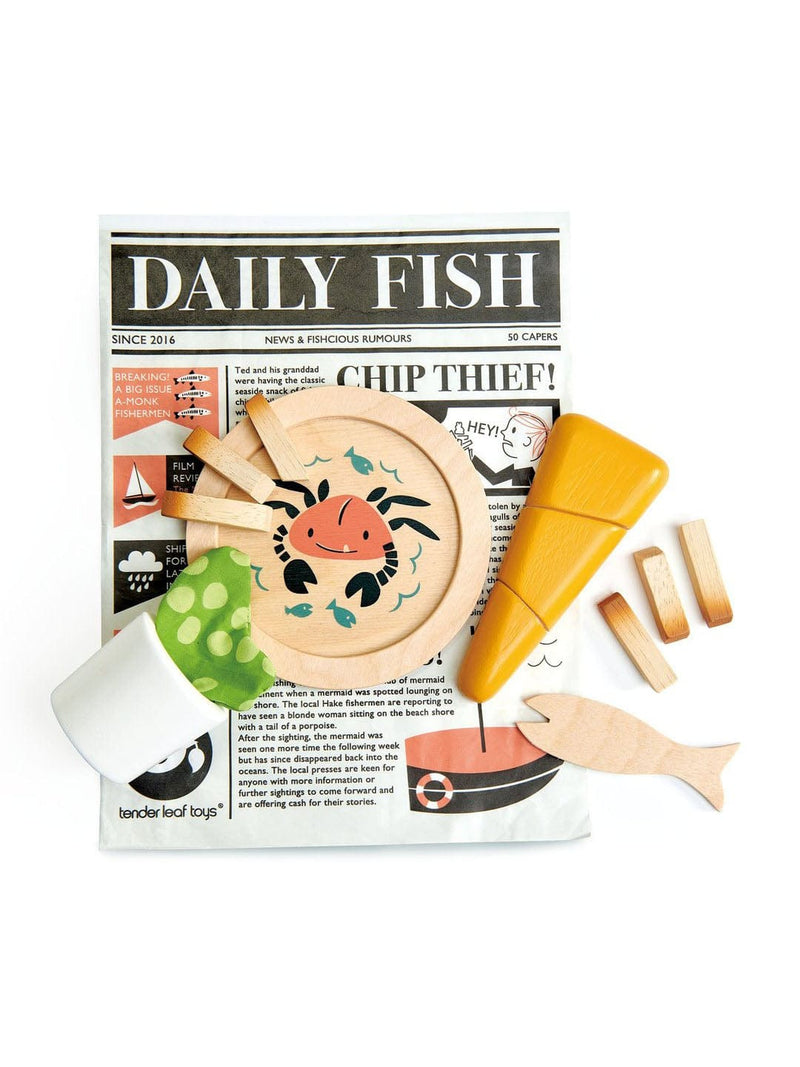 Weston Table Toys Tender Leaf Toys Fish and Chips Supper