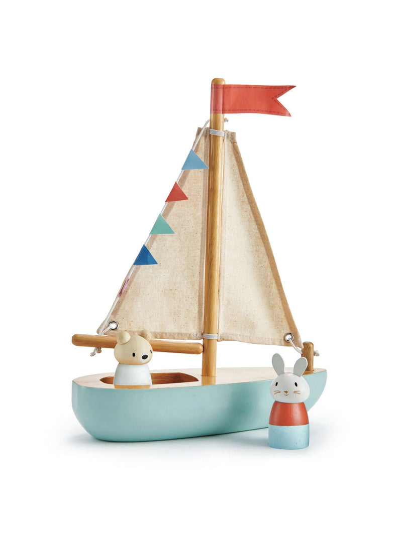 Weston Table Toys Tender Leaf Toys Sailaway Boat