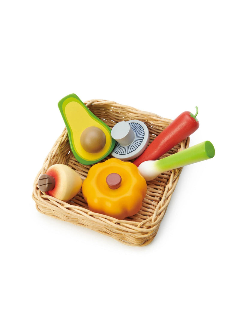 Weston Table Toys Tender Leaf Toys Vegetable Basket