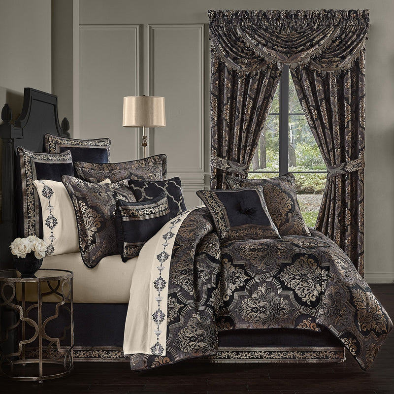 Windham 18" Square Embellished Decorative Throw Pillow